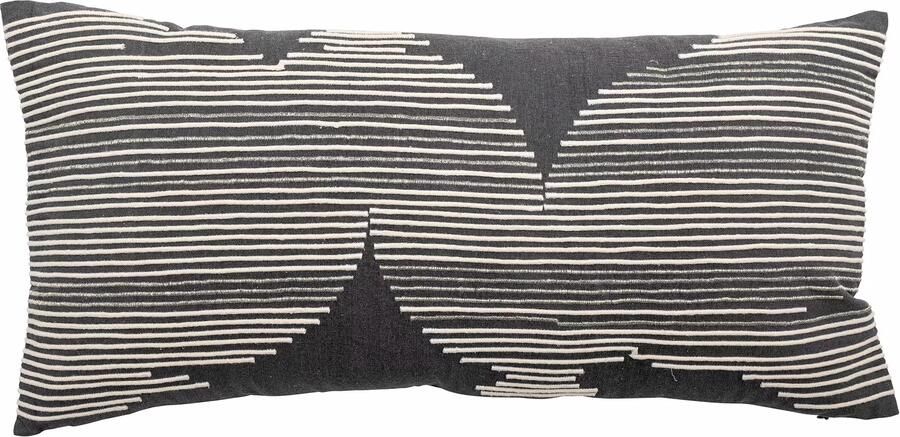 Bloomingville Kussen Brechia 30 x 60cm Grijs