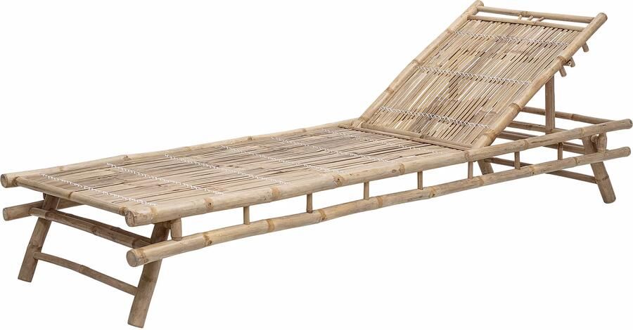 Bloomingville Ligbed Sole Bamboe Naturel
