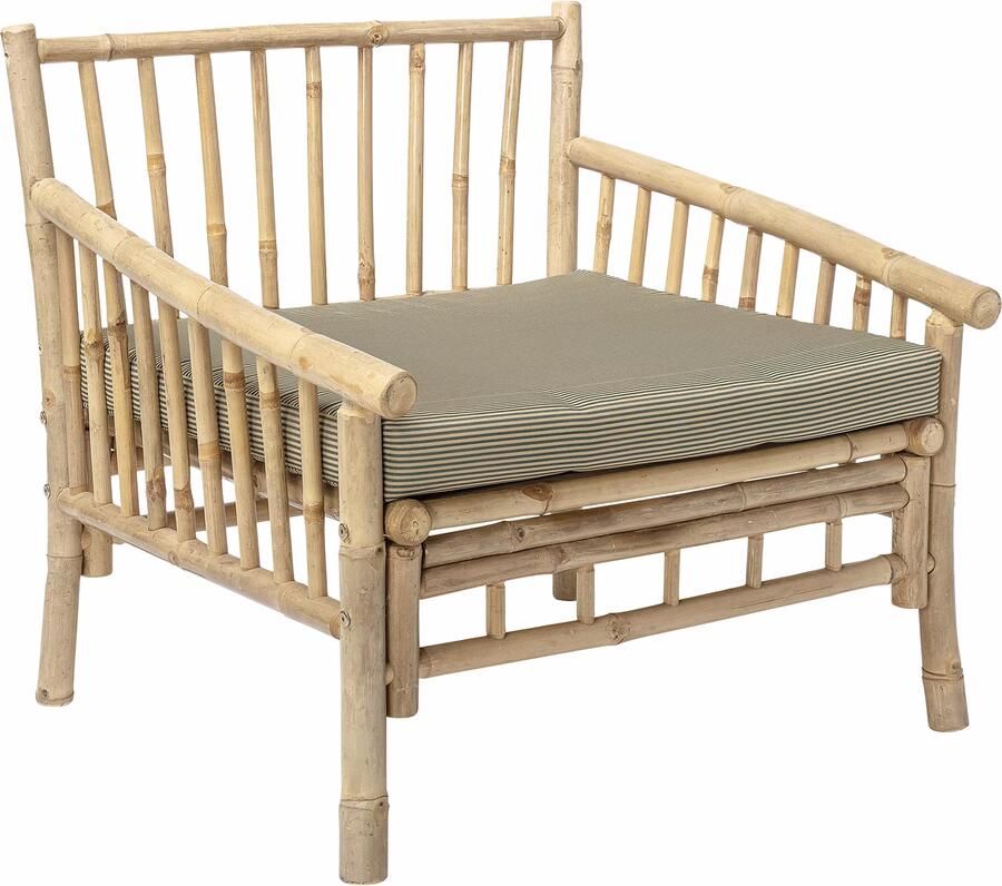 Bloomingville Loungestoel Sole Bamboe Naturel