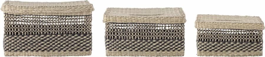 Bloomingville Mand Sabel Set van 3 stuks Naturel