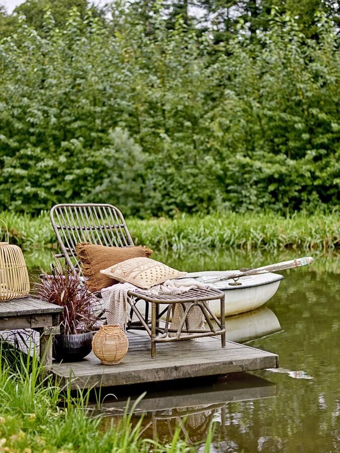 Bloomingville Outdoor Fauteuil Dione Rotan Bruin