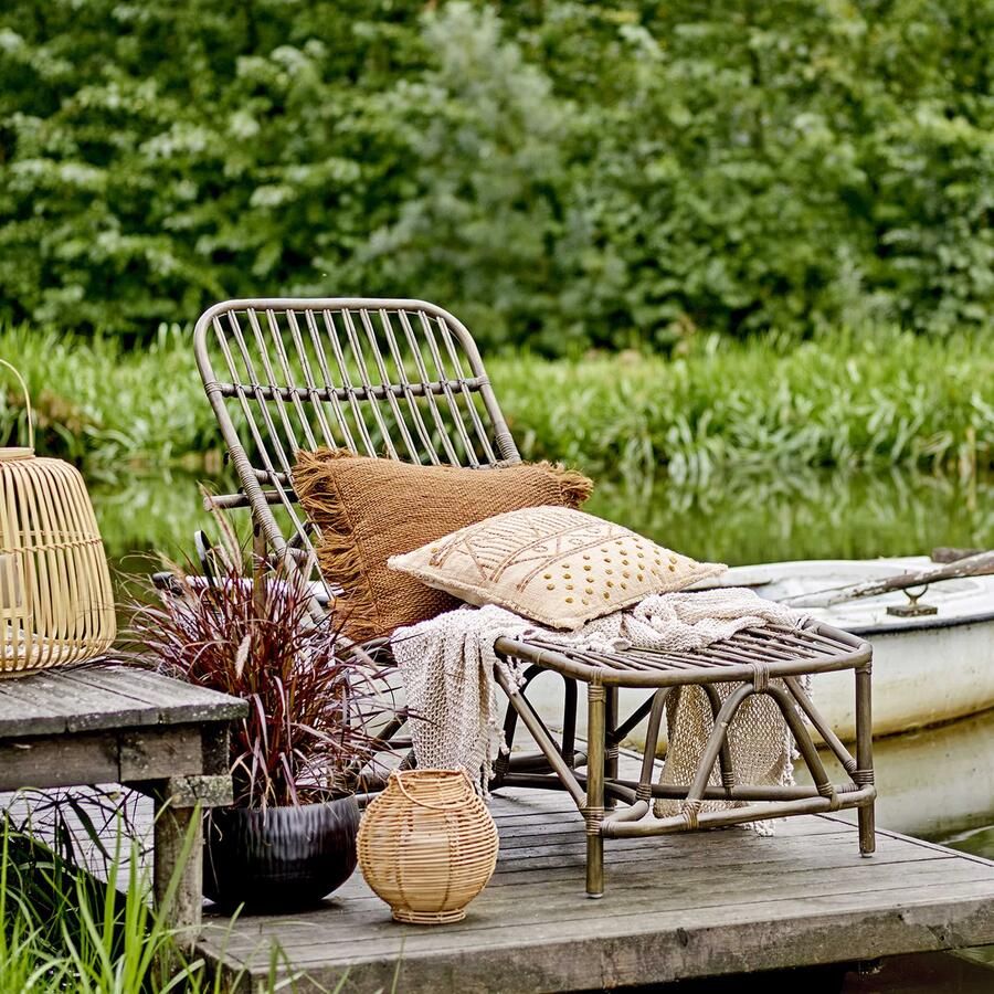 Bloomingville Outdoor Fauteuil Dione Rotan Bruin