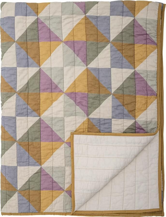 Bloomingville Plaid Crewe 125 x 150cm Meerkleurig