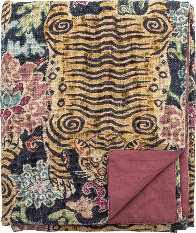 Bloomingville Plaid Lester 152 x 127cm Meerkleurig