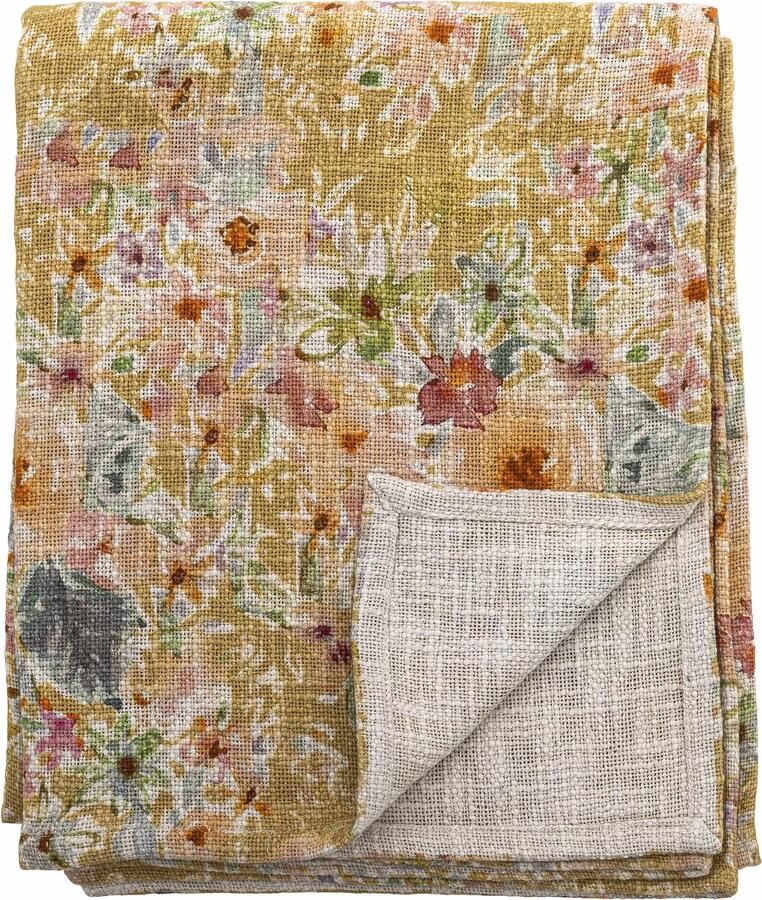 Bloomingville Plaid Manoj 152 x 127cm Meerkleurig