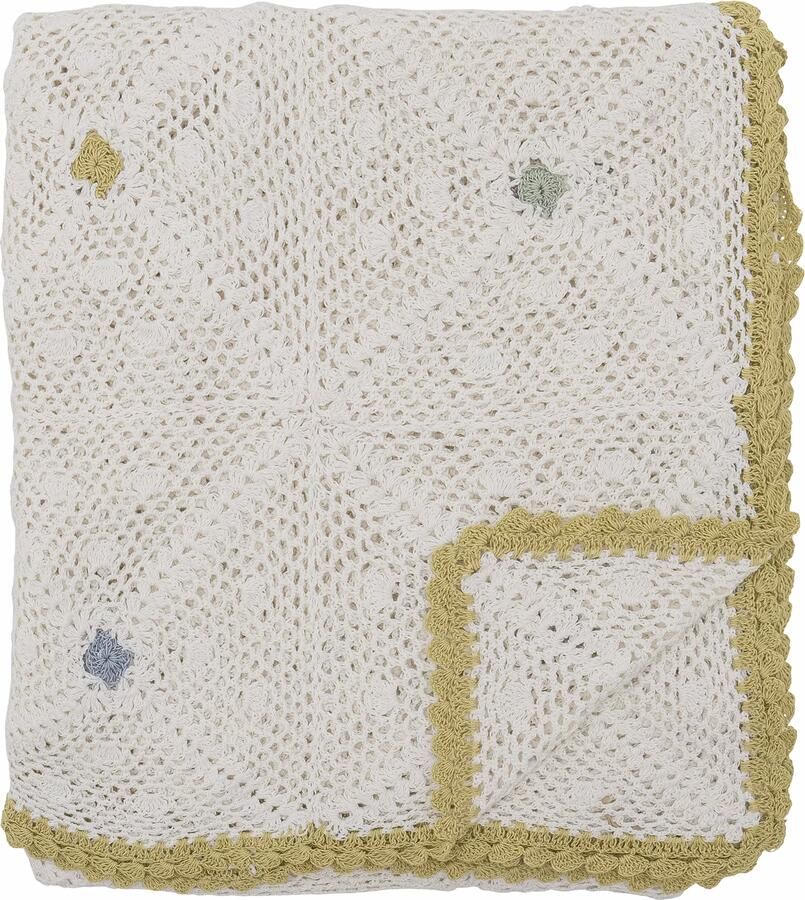 Bloomingville Plaid Rovigo 150 x 125cm Meerkleurig