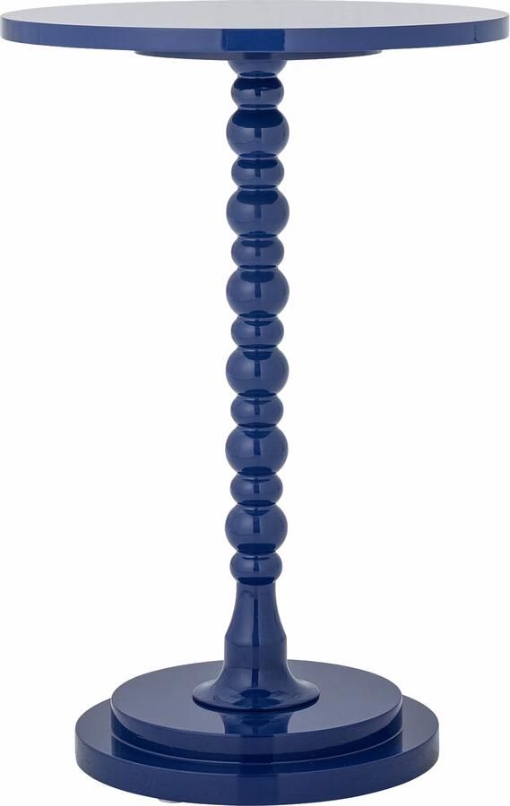 Bloomingville Ronde Bijzettafel Ellar 40cm Blauw