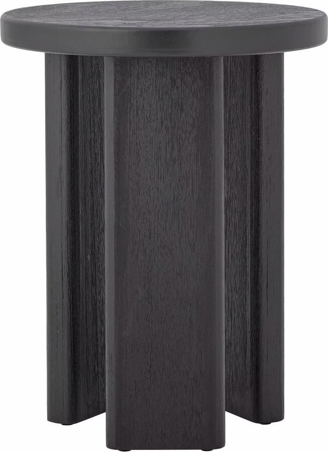 Bloomingville Ronde Bijzettafel Mimola 40cm Zwart