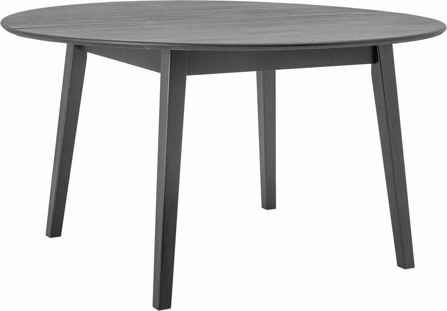 Bloomingville Ronde Eettafel Peron Eikenhout 140cm Zwart