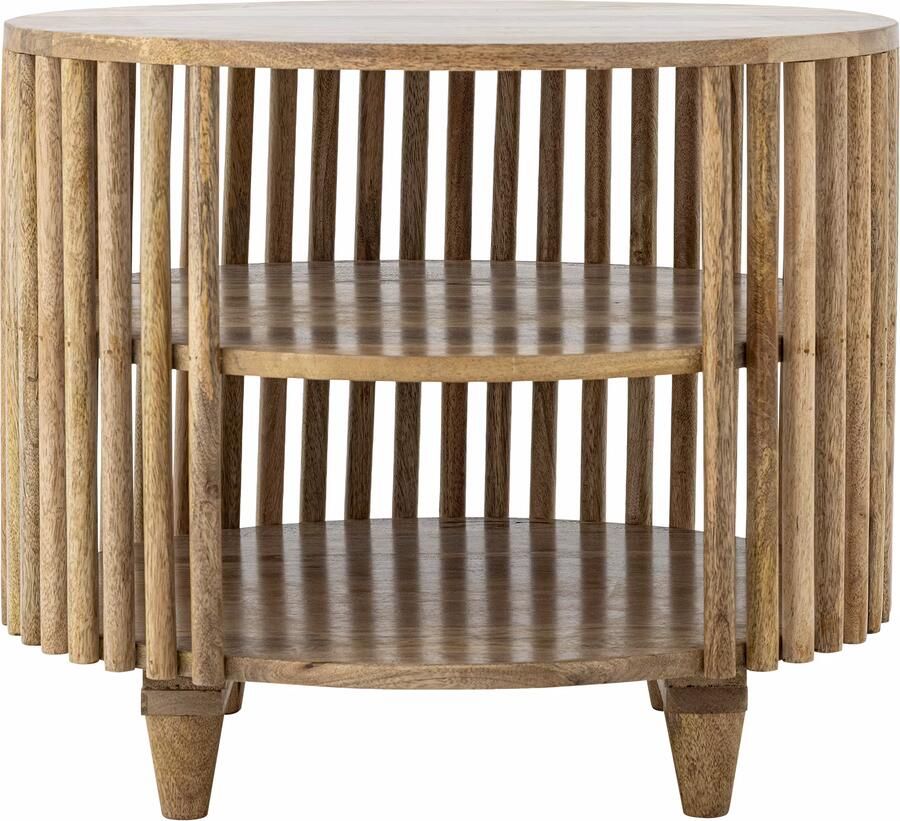 Bloomingville Ronde Salontafel Sali Mangohout 60cm Naturel