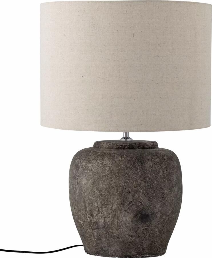 Bloomingville Ronde Tafellamp Isabelle 44cm Grijs