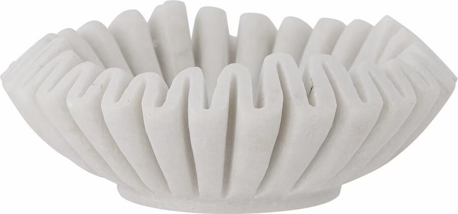 Bloomingville Schaal Harmonia Marmer Wit
