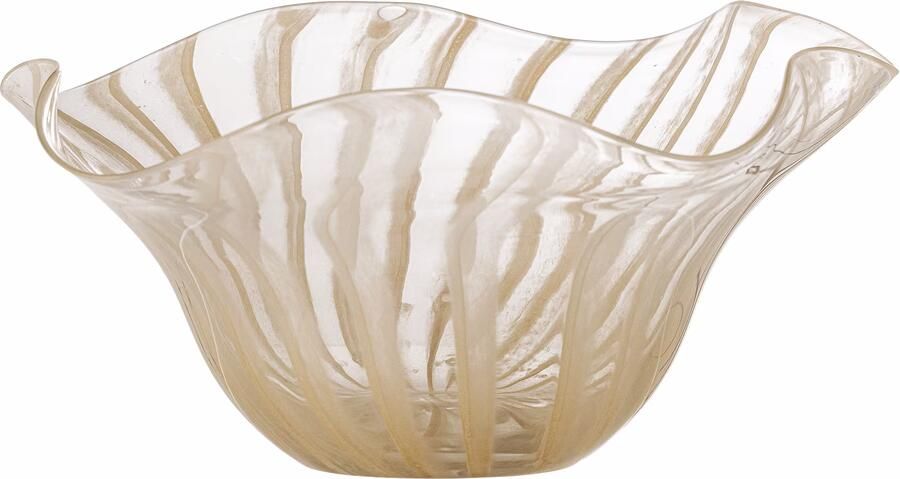 Bloomingville Schaal Imri Glas 32 x 30cm Roze