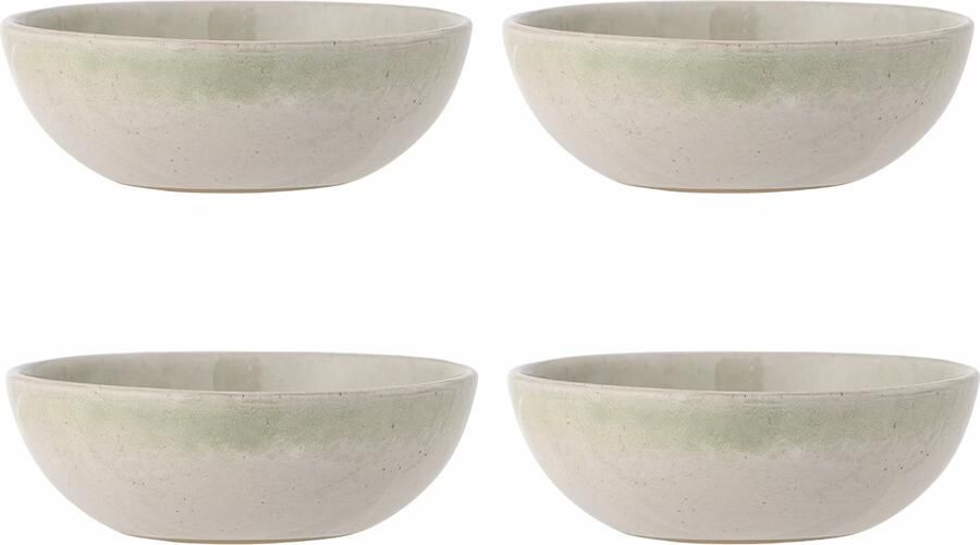 Bloomingville Schaal Paula Set van 4 stuks Groen