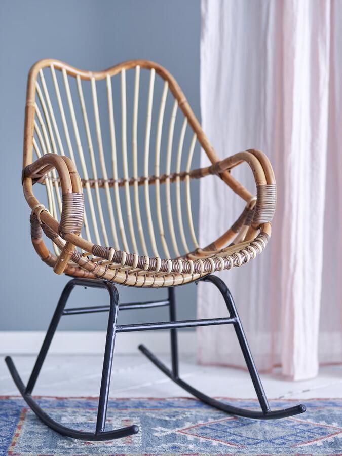 Bloomingville Schommelstoel Reine Rotan Naturel