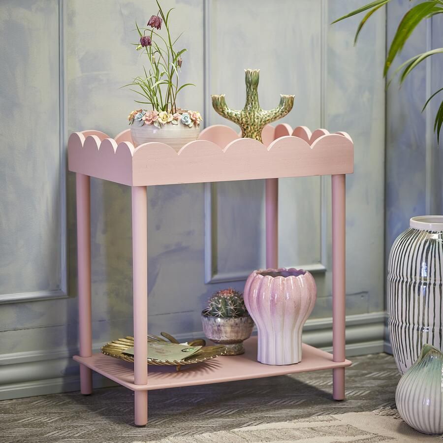 Bloomingville Sidetable Isola 60 x 40cm Roze