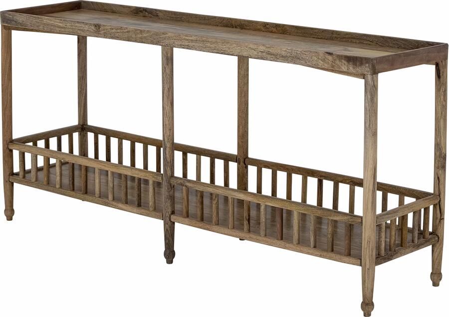 Bloomingville Sidetable Sali Mangohout 168 x 43cm Naturel
