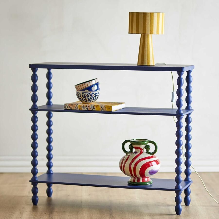 Bloomingville Sidetable Salino 90cm Blauw