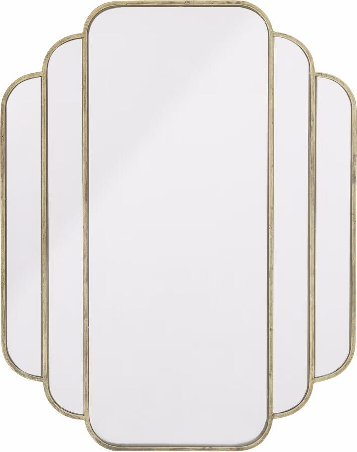 Bloomingville Mas Wandspiegel 80 x 63 cm Messing