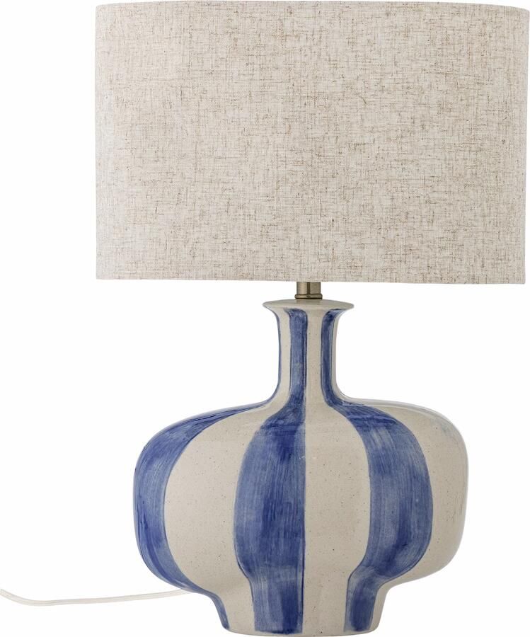 Bloomingville Tafellamp Alida 46cm hoog Blauw