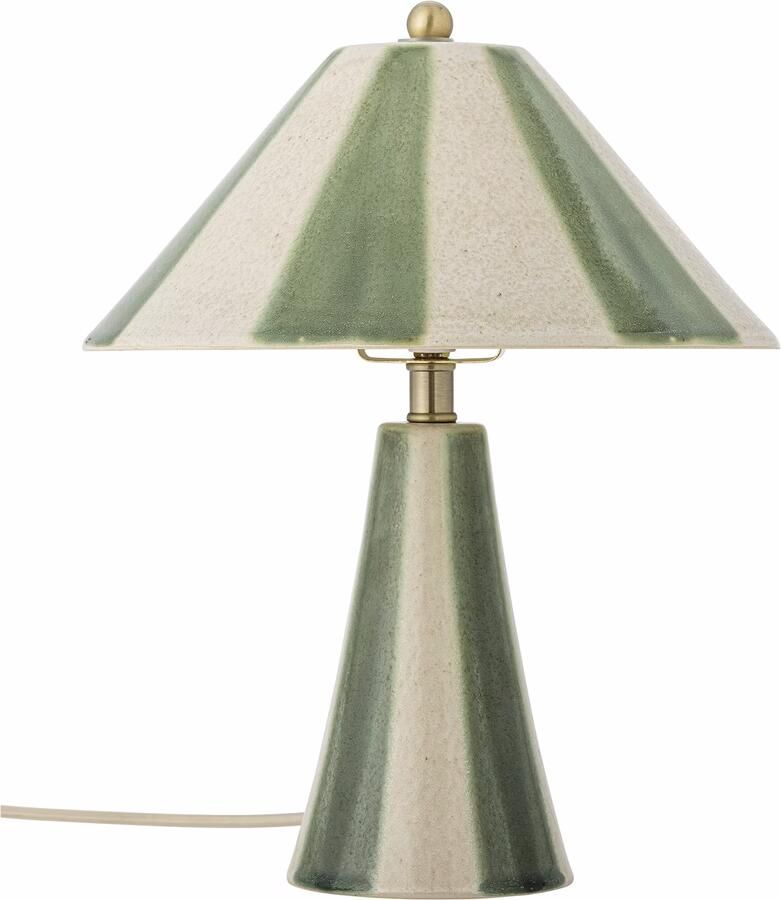 Bloomingville Tafellamp Olive 35cm hoog Groen