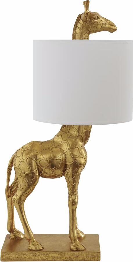 Bloomingville Tafellamp Silas Giraffe 70cm hoog Goud