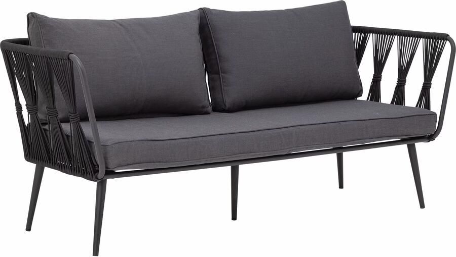 Bloomingville Tuinbank Pavone 174cm Zwart