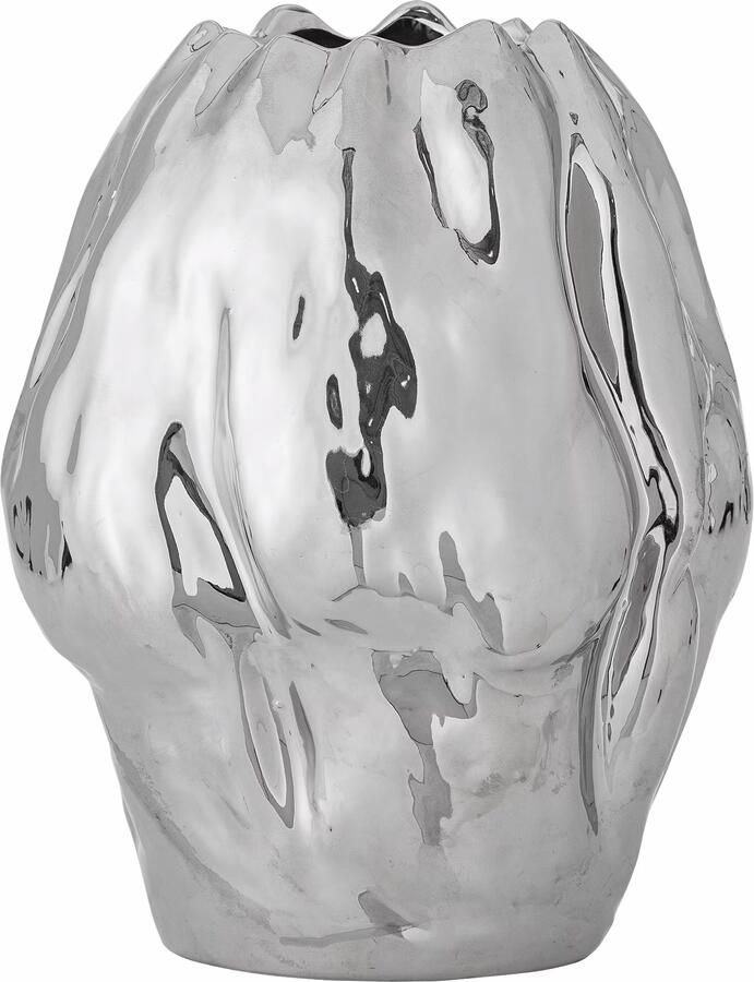 Bloomingville Vaas Bobby 29cm Zilver
