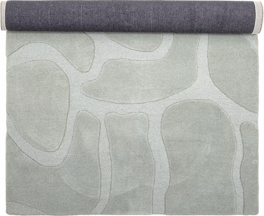 Bloomingville Vloerkleed Darlington Wol 130 x 200cm Groen