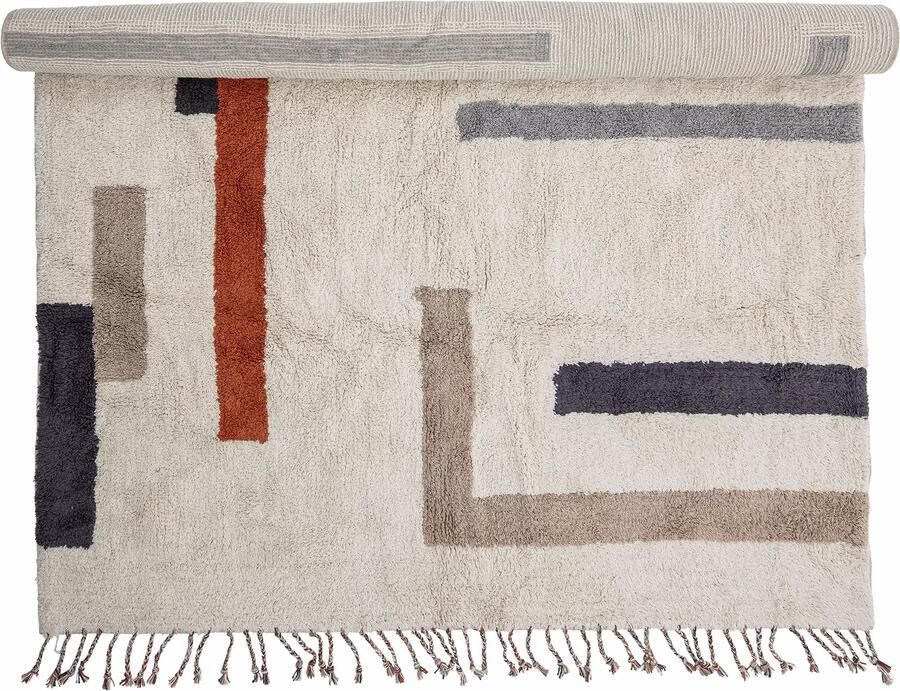 Bloomingville Vloerkleed Jue 140 x 200cm Meerkleurig