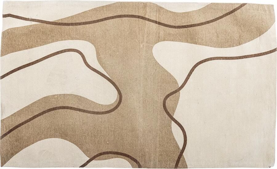 Bloomingville Vloerkleed Volano 90 x 150cm Naturel