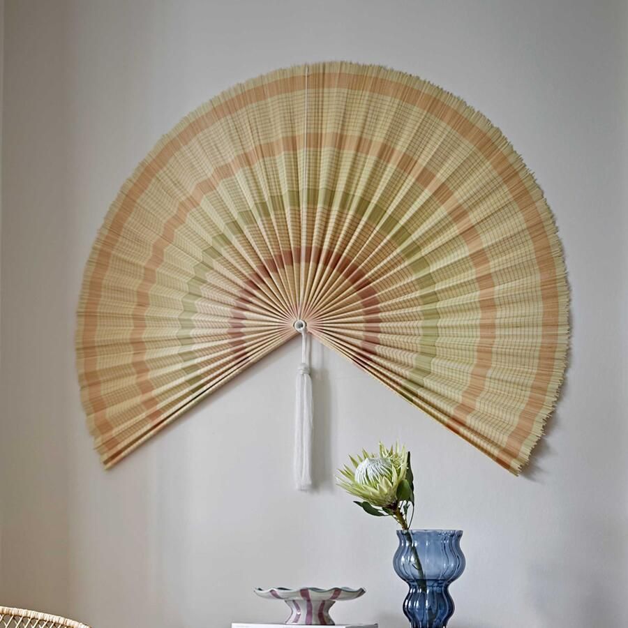 Bloomingville Wanddecoratie Jaime Bamboe Geel