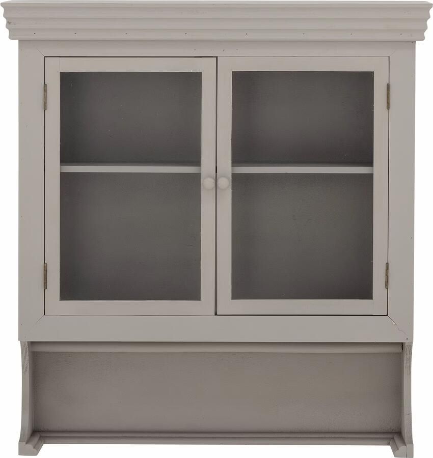Bloomingville wandkast Pilu 70 x 65cm Grijs