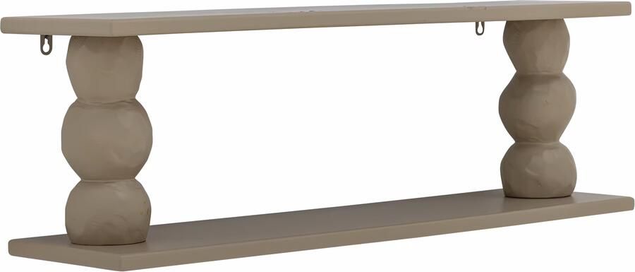 Bloomingville Wandplank Solan 80cm Beige
