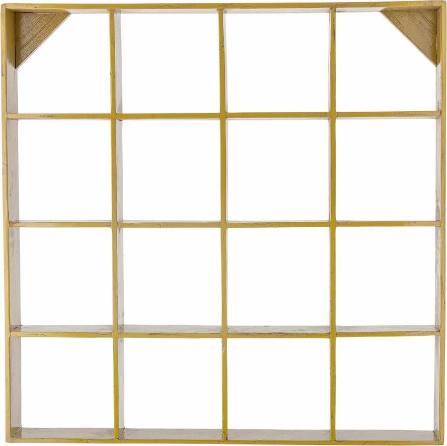 Bloomingville Wandrek Bekka 70 x 70cm Geel
