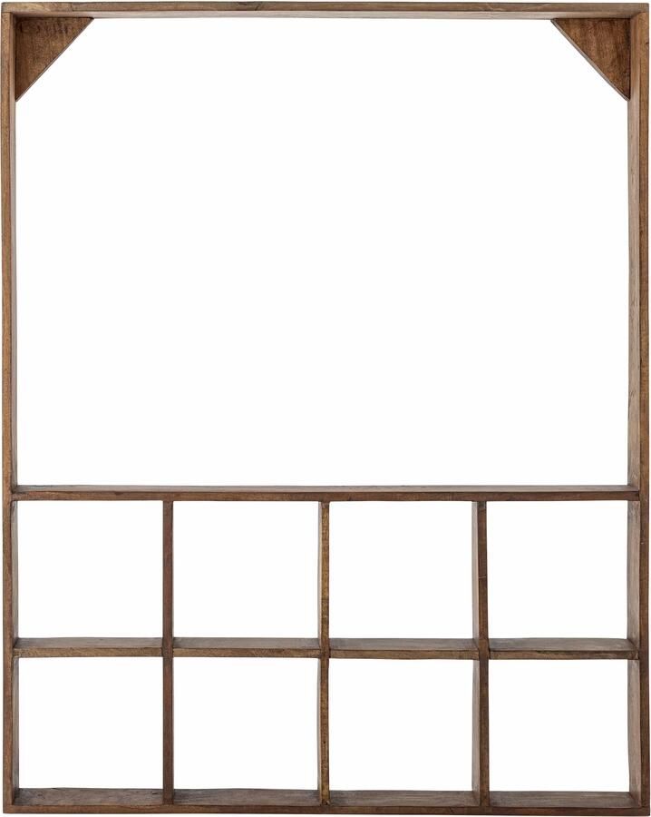 Bloomingville Wandrek Marino Gerecycled Hout 88 x 70cm Bruin