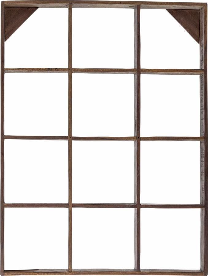 Bloomingville Wandrek Tilo Gerecycled hout 70 x 53cm Bruin