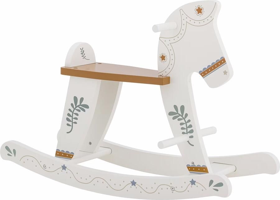 Bloomingville MINI Hobbelpaard Ruddy Paard Wit
