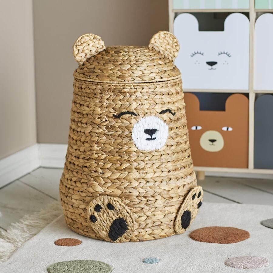 Bloomingville MINI Mand Timone Beer 57cm hoog Naturel