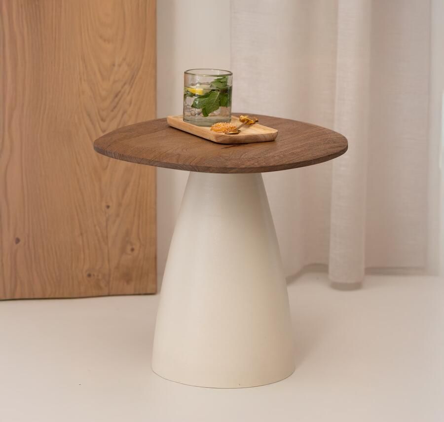 Livingfurn | Salontafel Brix Marron 50 cm | Woonkamertafels | Salontafel