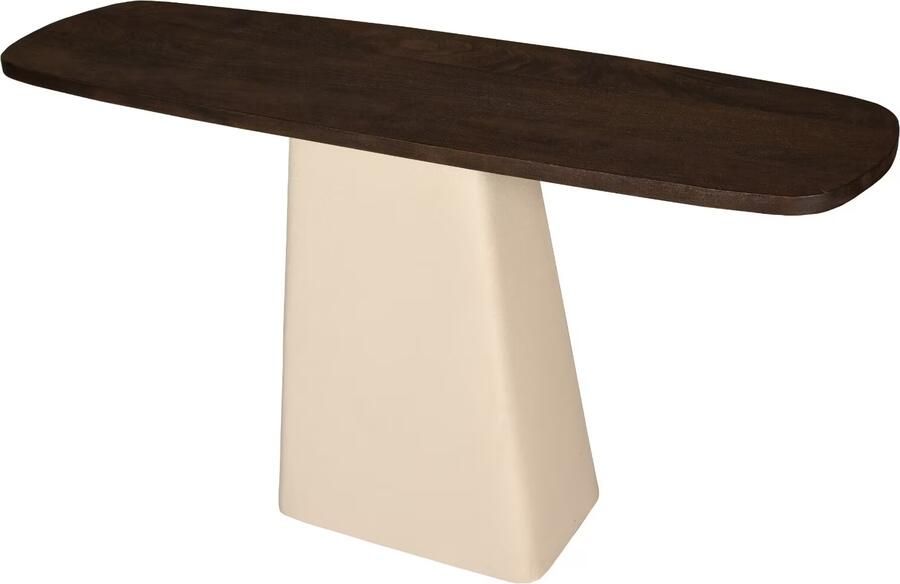 Livingfurn | Wandtafel Brix Marron 140 cm | Eettafels | Wandtafel