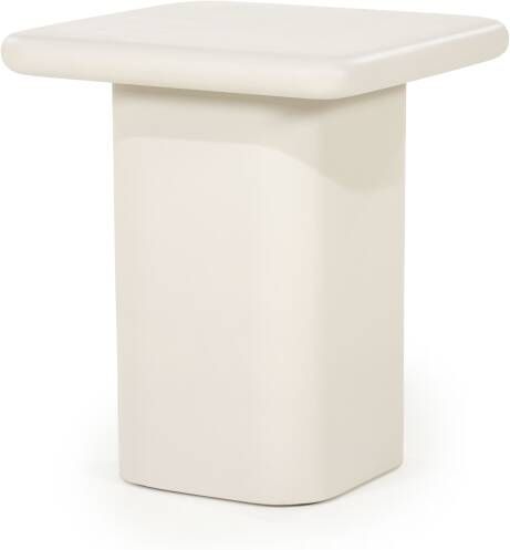 By-Boo Bijzettafel Siminto 40 x 40cm Beige