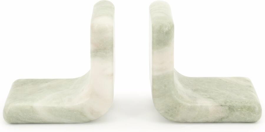 By-Boo Boekenstandaard Verde Marmer Groen