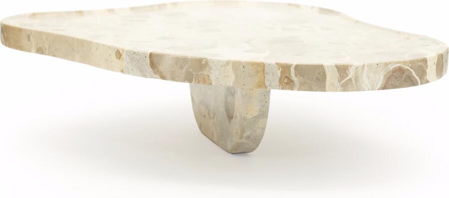 By-Boo Dienblad Marrone Marmer Beige