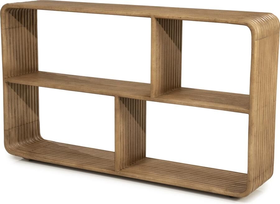 By-Boo Dressoir Rigato Mangohout 150cm Bruin