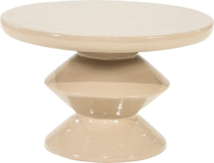 By-Boo Ronde Salontafel Circolo 60cm Taupe