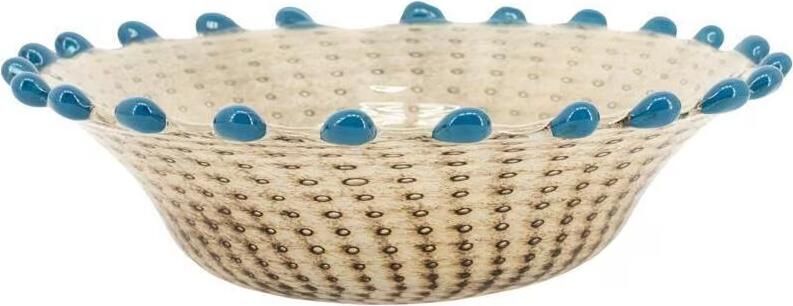 By-Boo Schaal Dapple 29cm Beige Blauw