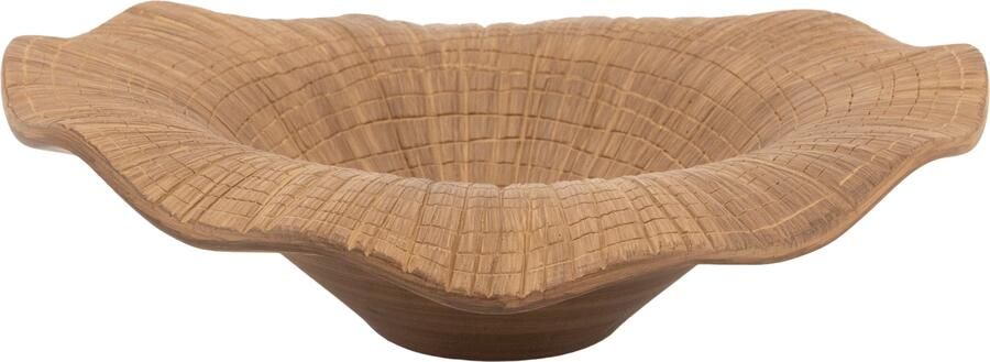 By-Boo Schaal Savia Resin 45cm Bruin