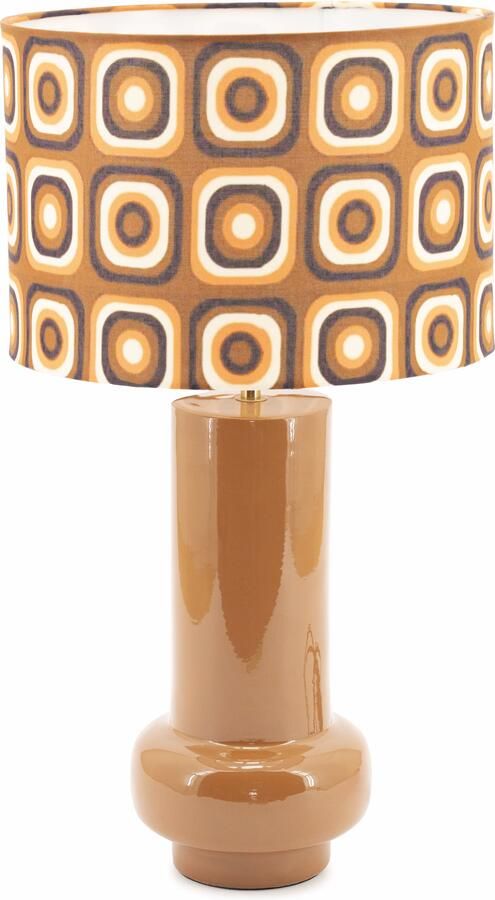 By-Boo Tafellamp Orbit 54cm Bruin