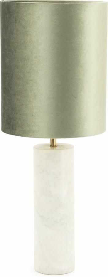 By-Boo Tafellamp Verde Marmer 65cm hoog Groen